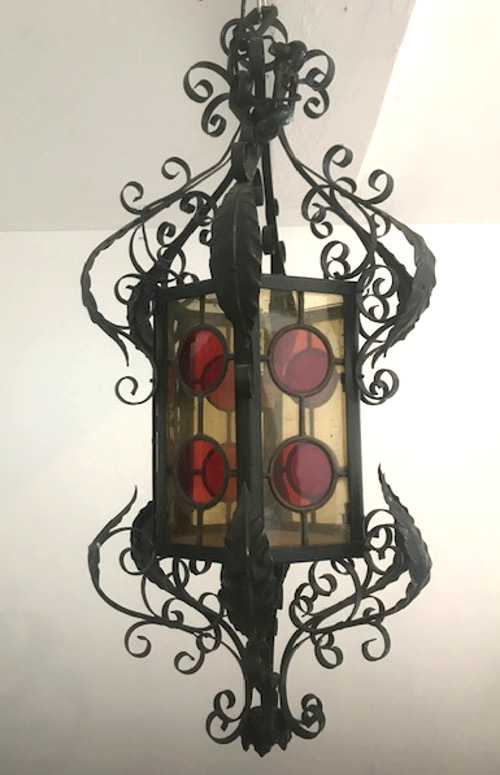 french antique gothic lantern